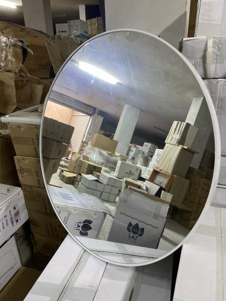 مراي دائري 80 سم ابيض taj